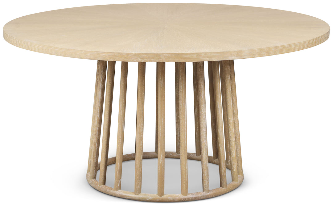 Montauk Round Dining Table Light