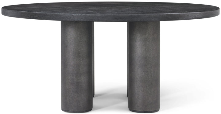 Maxwell Round Dining Table Dark