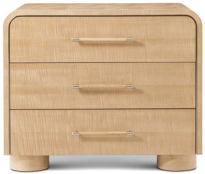 Origins Three-Drawer Nightstand II in Sesame