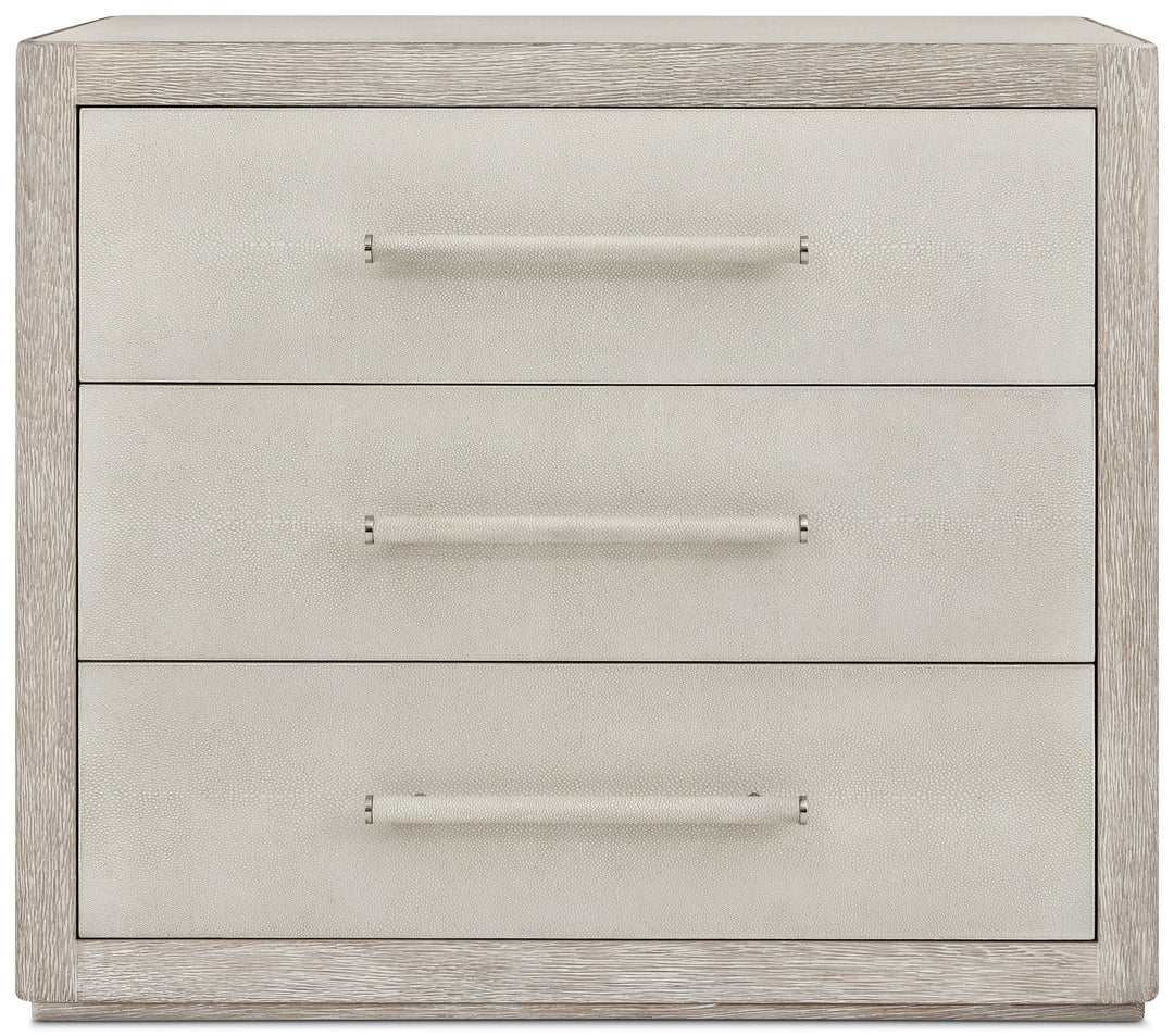 Maxwell 3-Drawer Bedside Table II Light