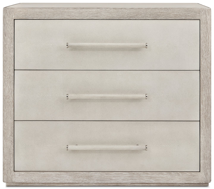 Maxwell 3-Drawer Bedside Table II Light