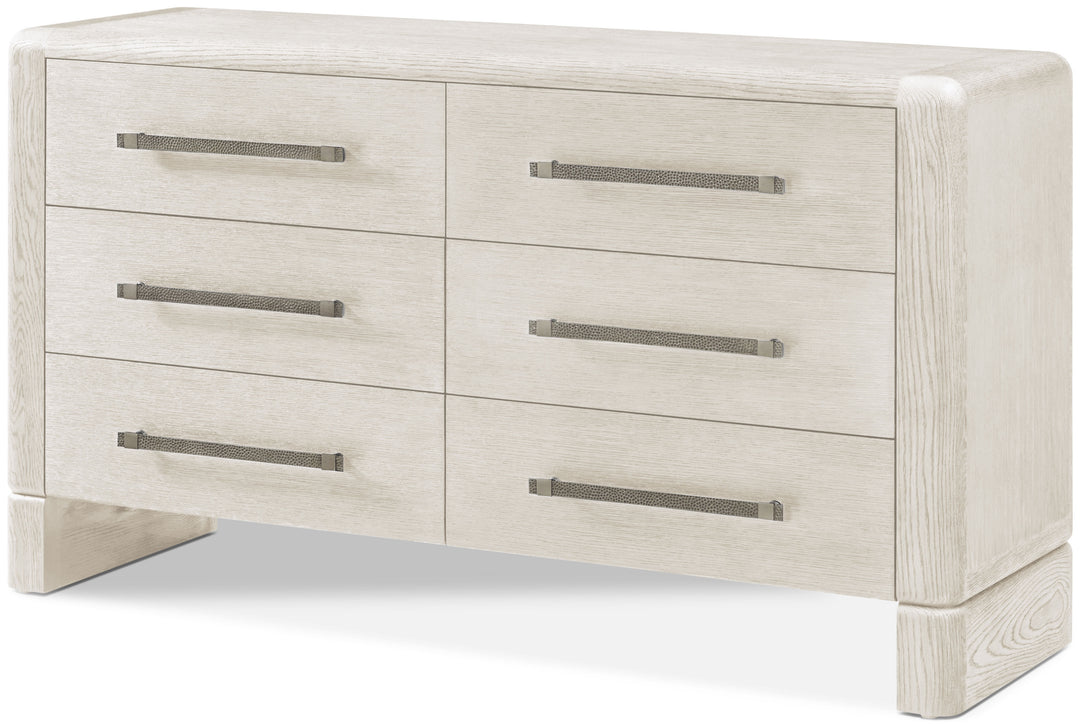 Luna 6-Drawer Dresser Light