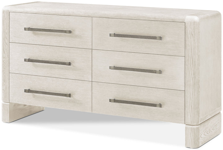 Luna 6-Drawer Dresser Light