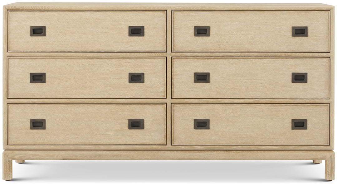 Montauk 6-Drawer Dresser Light