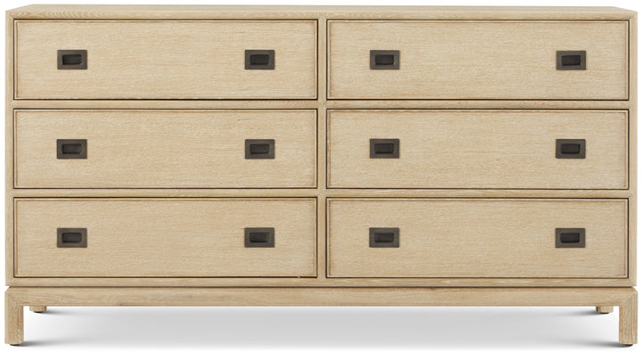 Montauk 6-Drawer Dresser Light