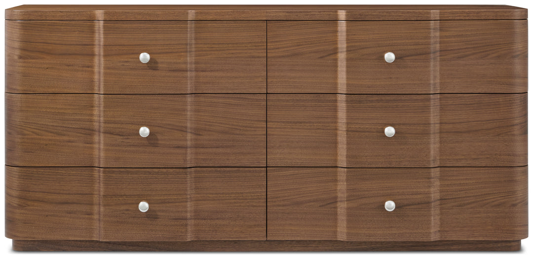 Coronet Walnut Chest of Drawers - undefined