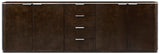 Hudson sideboard mörk
