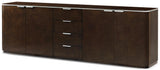 Hudson sideboard mörk