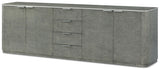 Hudson sideboard i ljus finish