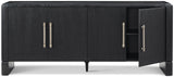 Luna sideboard mörk med 4 dörrar