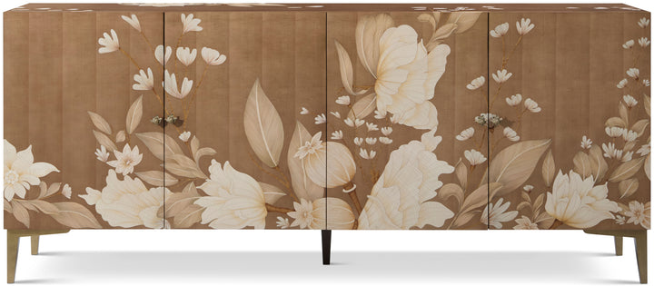 Bouquet 4 Door Sideboard in Toasted Cashew