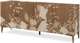 Bouquet sideboard i Toasted Cashew med 4 dörrar