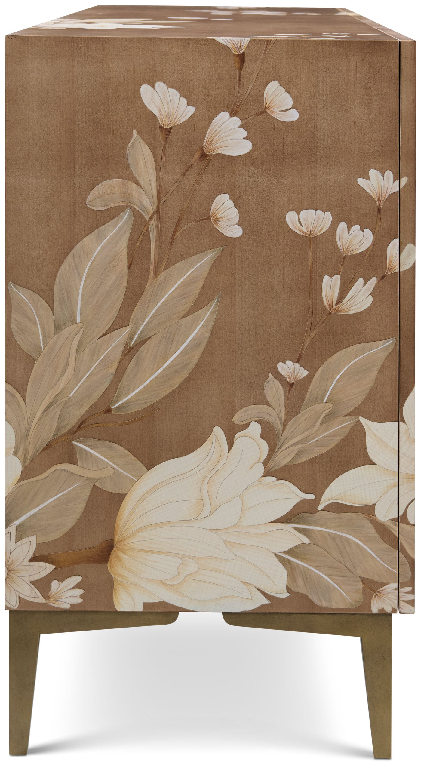 Bouquet sideboard i Toasted Cashew med 4 dörrar