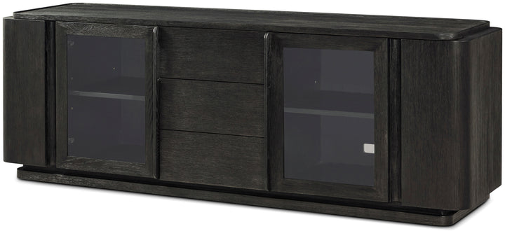 Repose Glass Door Media Console