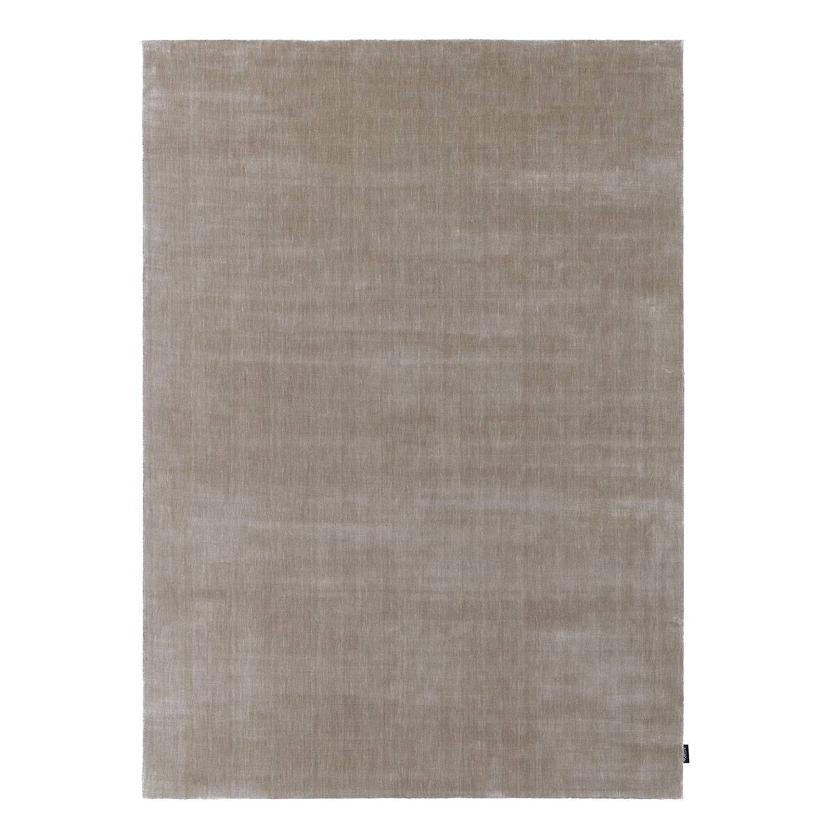 Tassili matta från Nobilis i taupe, sedd ovanifrån