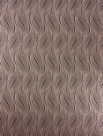 Curve Tapetprov - Cacao Metallic Bronze | Brun