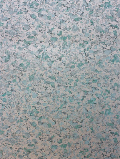 Ebru Metallic Gilver Aqua — Osborne & Little tapetprov