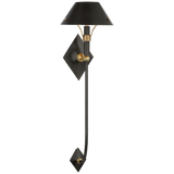 Turlington Vägglampa – Bronze And Hand-Rubbed Antique Brass With Bronze Shade