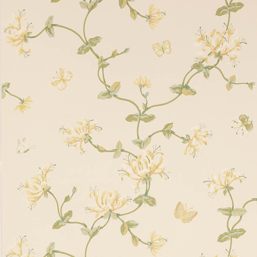 Honeysuckle Gdn Gold — Colefax & Fowler tapetprov