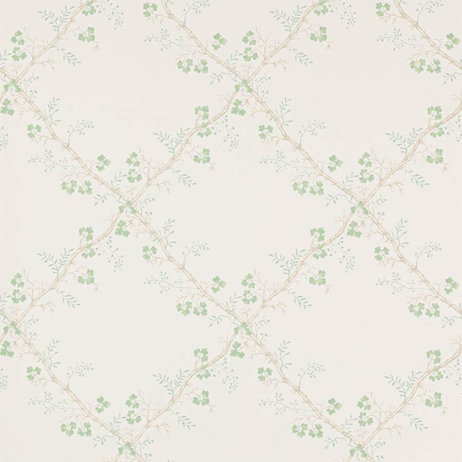 Trefoil Trellis Tapet