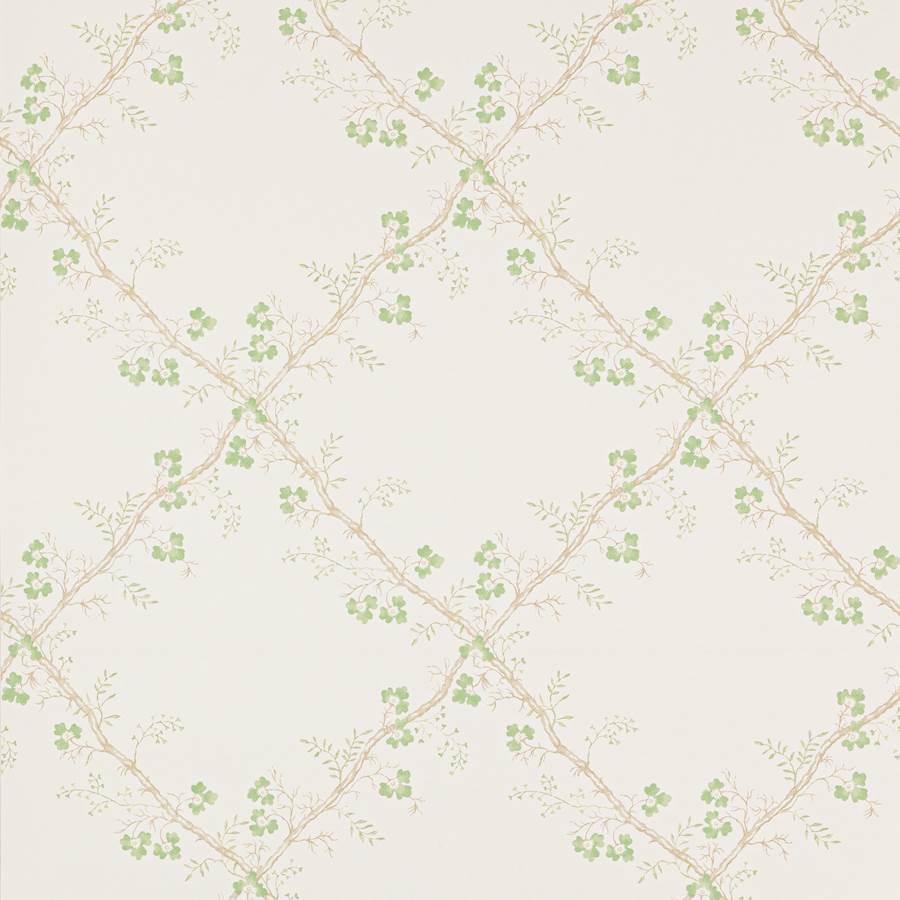 Trefoil Trellis Tapet