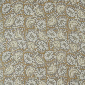 Zoffany Tyg Suzani Archive Weave Tygprov - Zinc