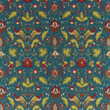 Zoffany Tygprov Oiseaux de Paradis Embroidery