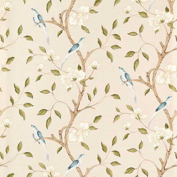 Zoffany Tapet Eleonora Print Tapetprov - Evergreen