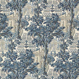 Italian Garden Indigo — Zoffany tapetprov