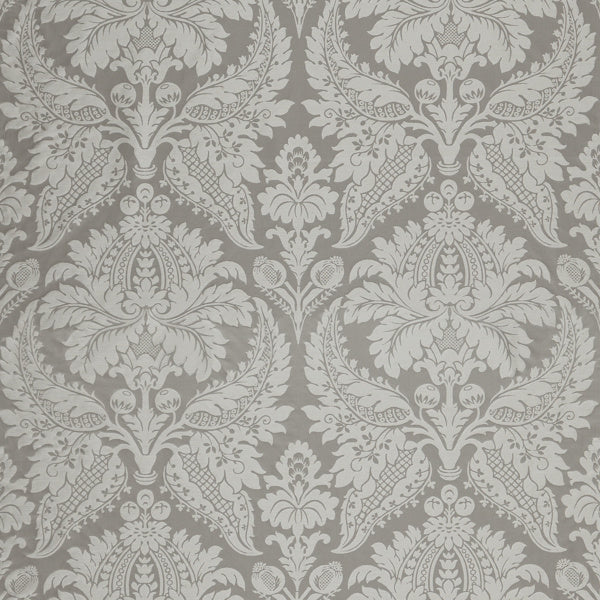 Zoffany Tyg Malmaison Damask Tygprov - Silver
