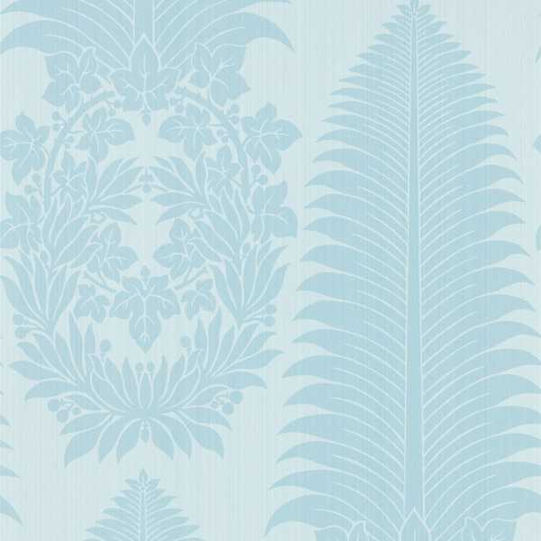 Zoffany Tapetprov Marsdens Palm Damask