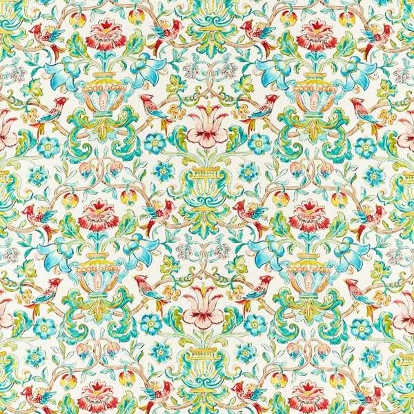 Zoffany Tyg Pompadour Print