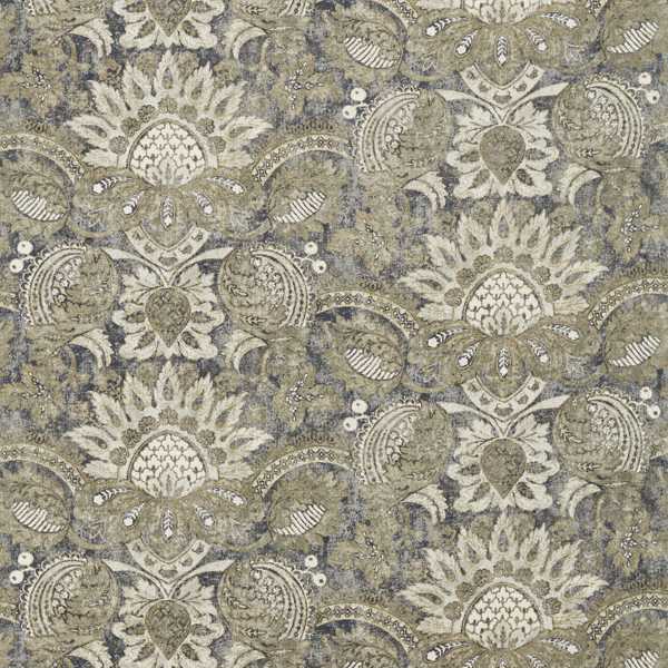 Pomegranate Print Gargoyle/Bone Black — Zoffany tygprov