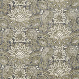 Pomegranate Print Gargoyle/Bone Black — Zoffany tygprov