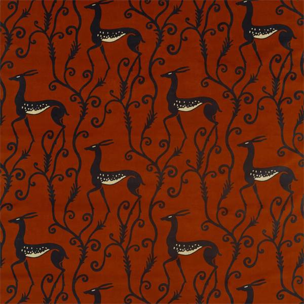 Zoffany Tyg Deco Deer Velvet