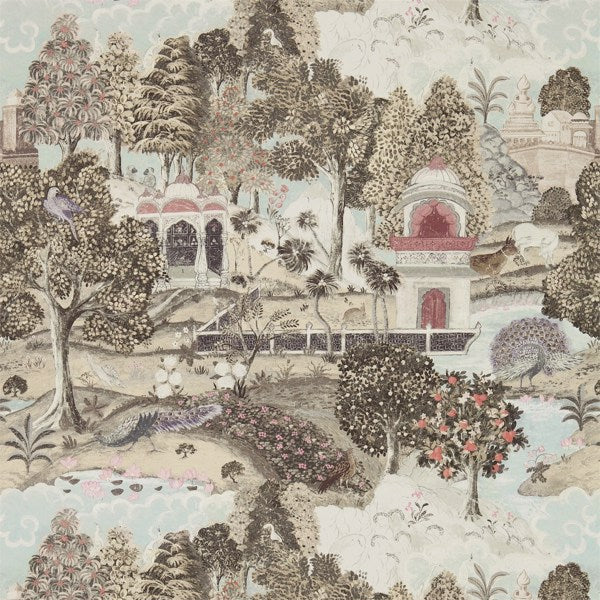 Peacock Garden Tapet — Zoffany