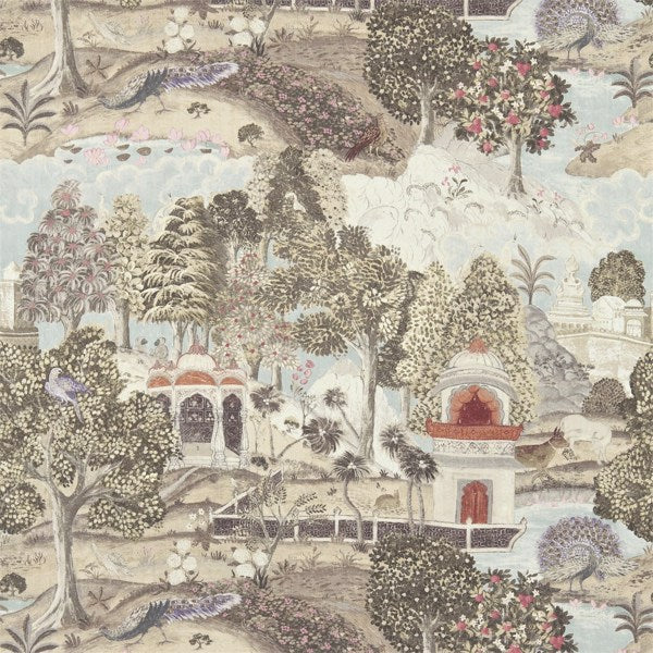 Zoffany Tygprov Peacock Garden