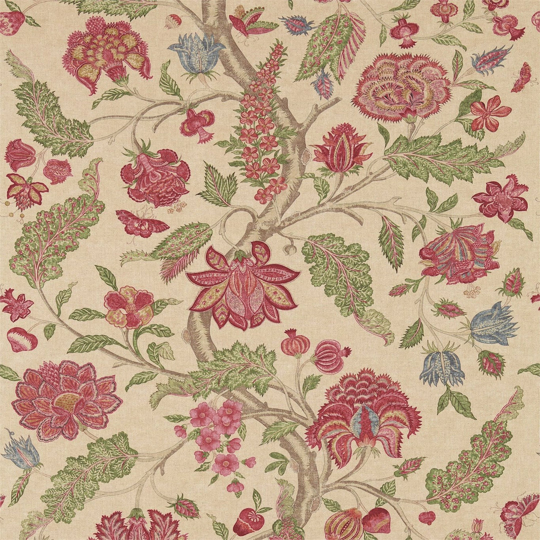 Kalamkari Tygprov