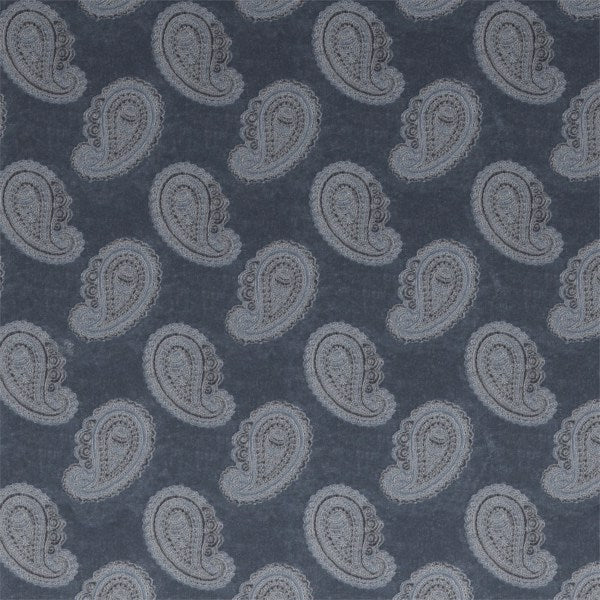 Orissa Velvet Blue — Zoffany tygprov