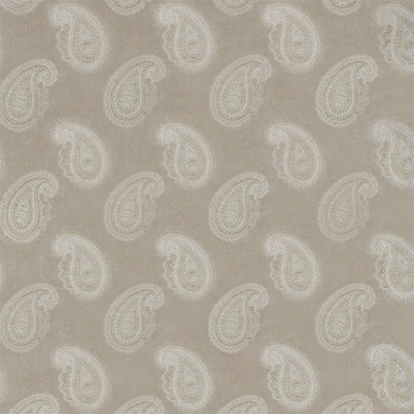 Orissa Velvet Pale Linen — Zoffany tygprov