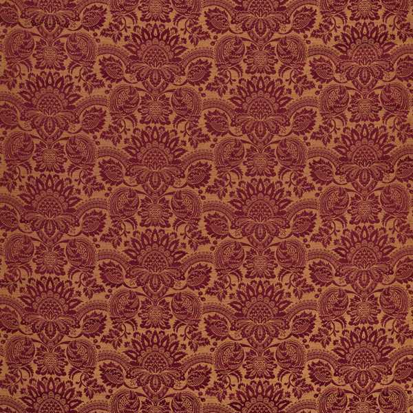 Zoffany Tygprov Pomegranate Brocatelle