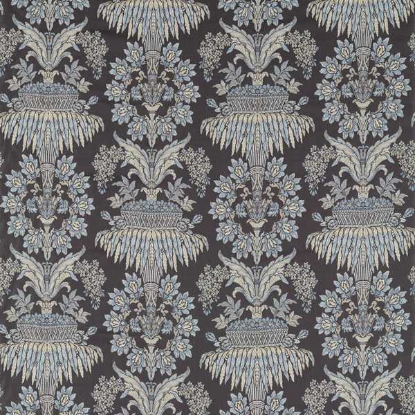 Zoffany Tyg Long Gallery Brocade Tygprov - Quartz Grey/Rose