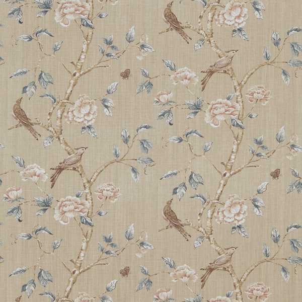 Zoffany Tyg Woodville Tygprov - White Clay