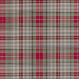 Abelard Plaid Vintage Red Fabric — Ralph Lauren Home tyg
