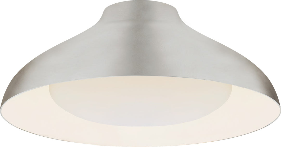 Agnes 18" Plafond Burnished Silver Leaf