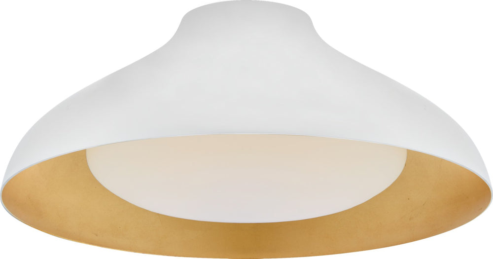 Agnes 18" Plafond Plaster White