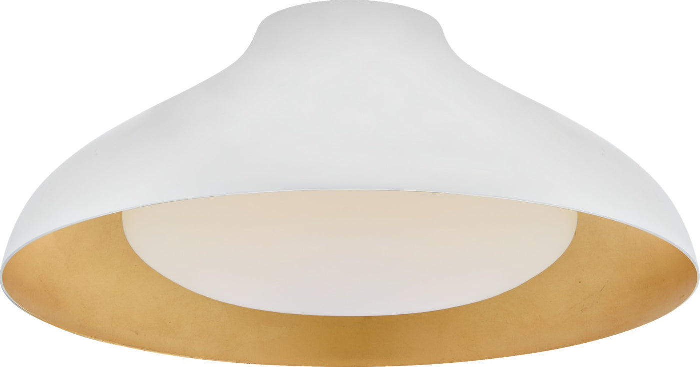Agnes 18" Plafond Plaster White