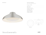 Agnes 18" Plafond måttskiss