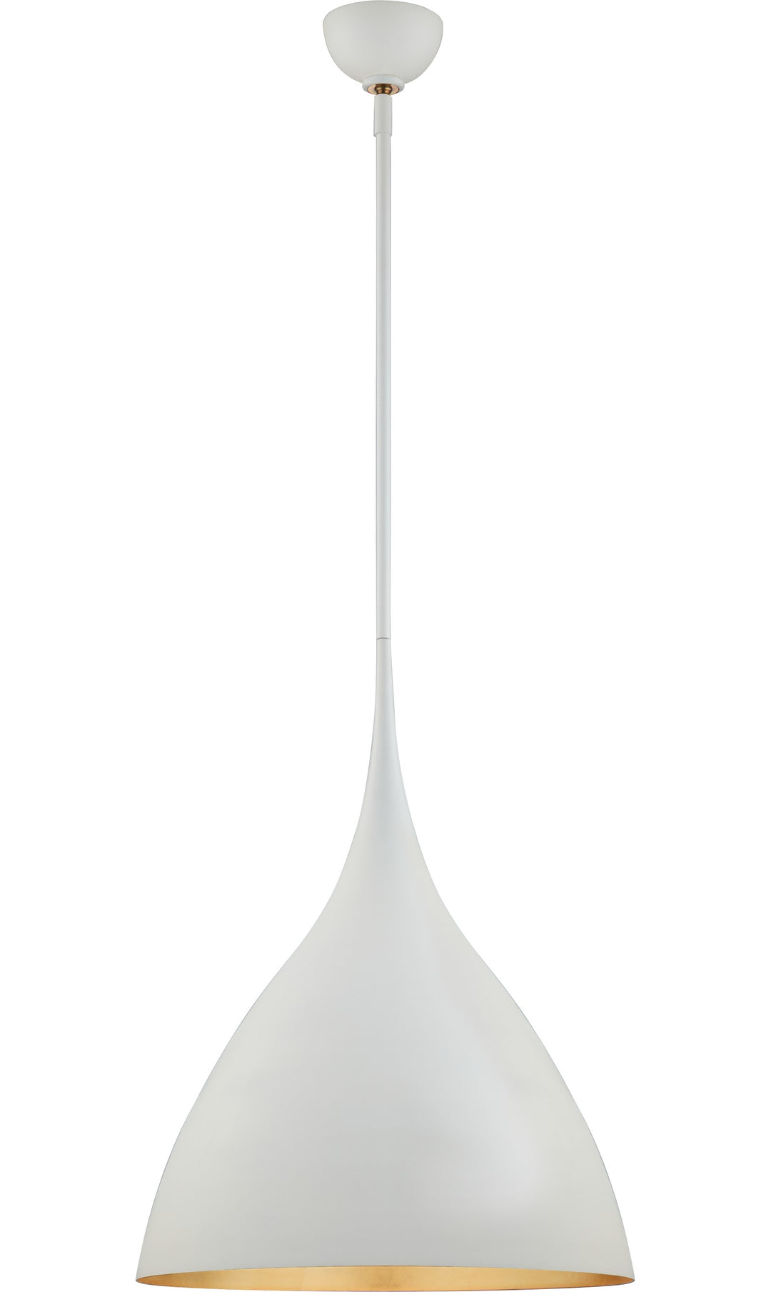 Agnes Medium Takpendel Plaster White