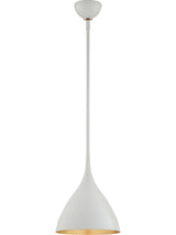 Agnes Small Takpendel Plaster White